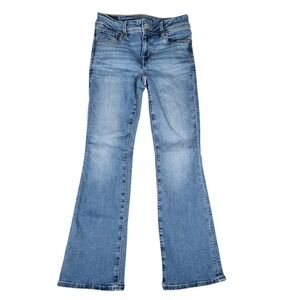 American Eagle Jeans Womens 00 X-Short Kick Boot Next Level Stretch Blue